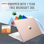 HP Premium Stream 14" HD BrightView Laptop, Intel Celeron N4120, 32GB RAM, 288GB Storage(128GB eMMC+160GB Docking Station Set), UHD Graphics, Webcam, 1 Year Office 365, Windows 11s, Gold