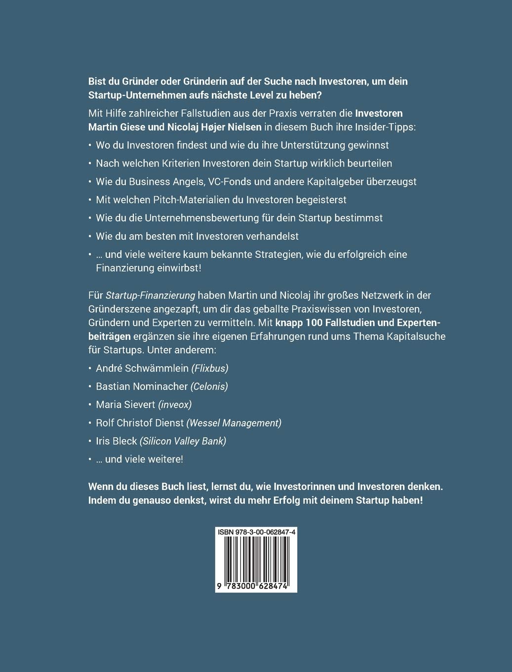 Startup Finanzierung: Insider-Guide mit Praxis-Tipps von Investoren für Gründer
