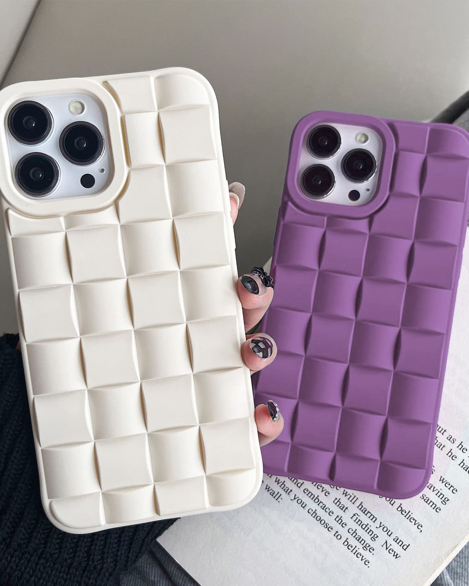 Ginkgonut Compatibile con iPhone 14 Pro Max Custodia per Donna/Ragazza