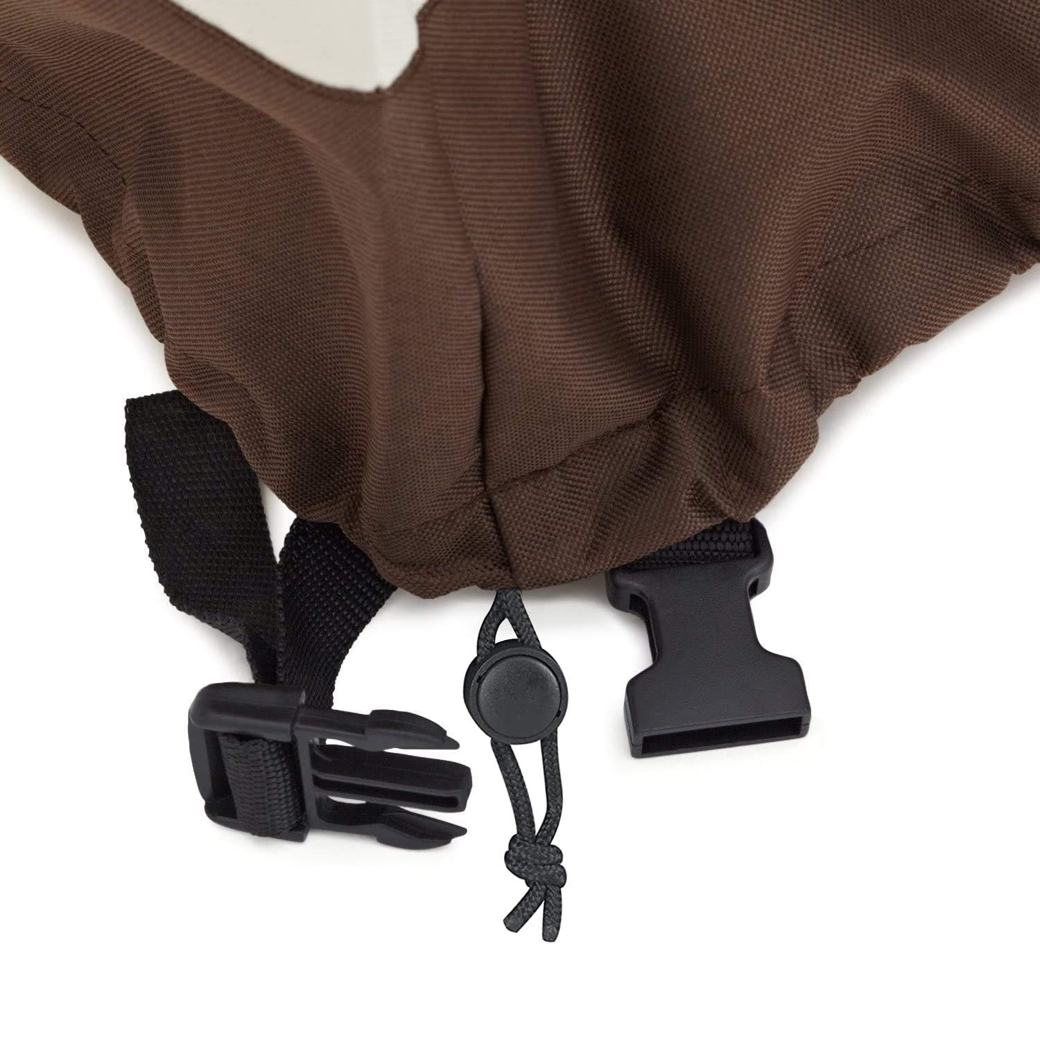 Amazon Basics Telo di copertura sagomato per poltrona lounge 1 Posti Set di 2 Beige Marrone Chiaro