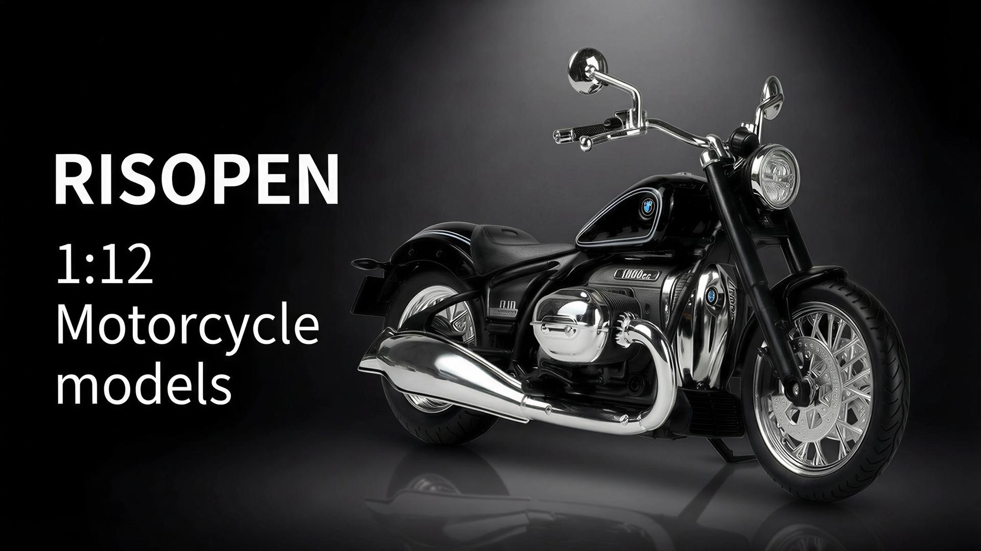Amazon.com: Risopen 1/12 Motorcycle Model Toy for BMW R18 Alloy
