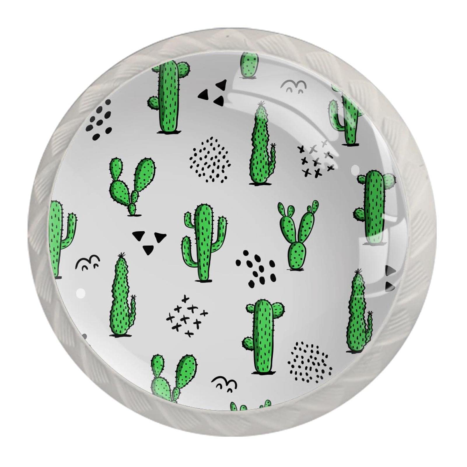 Poignées de tiroir cactus pour relooker un meuble enfant blanc