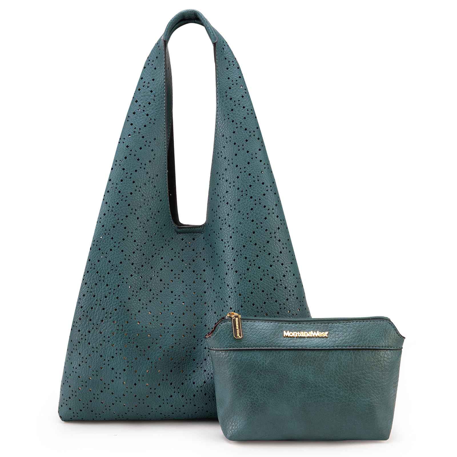 Montana WestSlouchy Hobo Bags for Women Soft Designer Shoulder Purses Ladies Top Handle Handbag