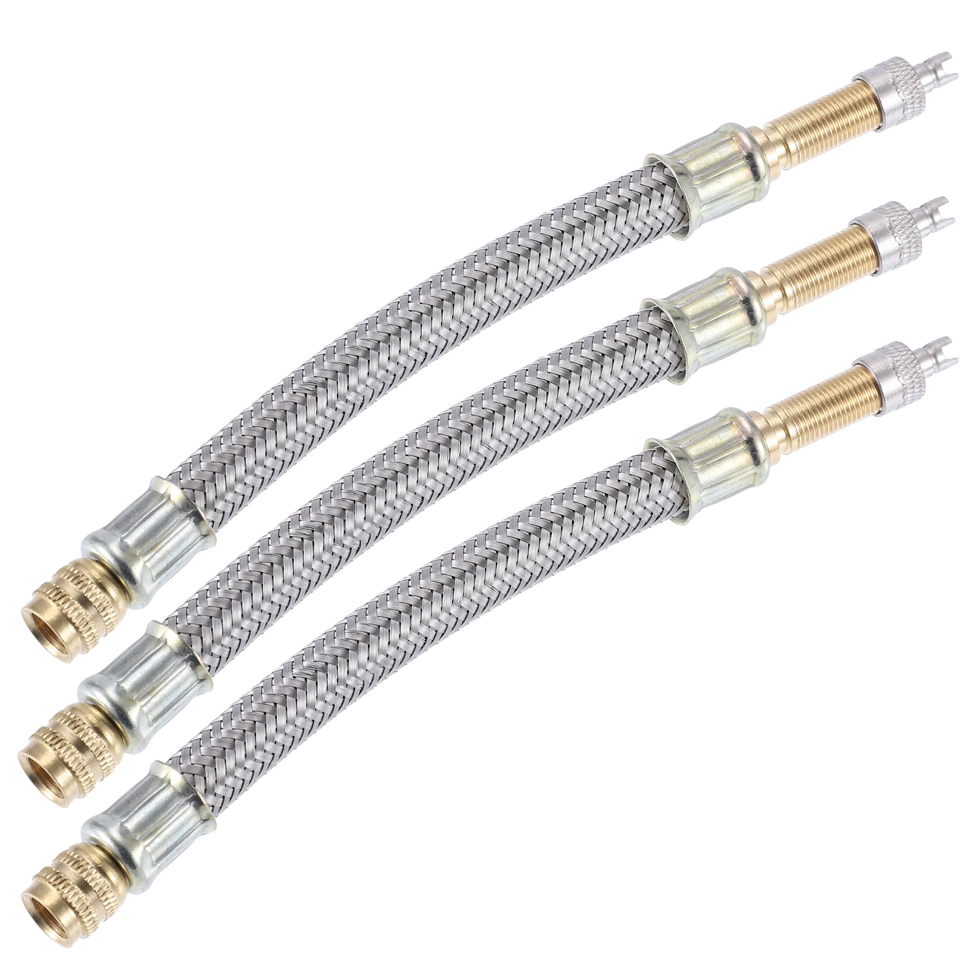 Valvola Solenoide Con Stelo Valvola Pneumatico In Ottone A 90 Gradi Con Adattatore Di Estensione Per Valvola Auto Camion E Moto 89081410 - Foto 11