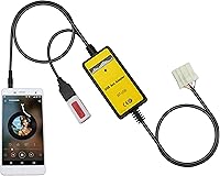 Vista 1 de Entrada de audio para automóvil, adaptador USB AUX cambiador de CD para Mazda 3 2004-2008, Mazda 6 2002-2009, Mazda 5 2005-2009, Miata 2003-2008