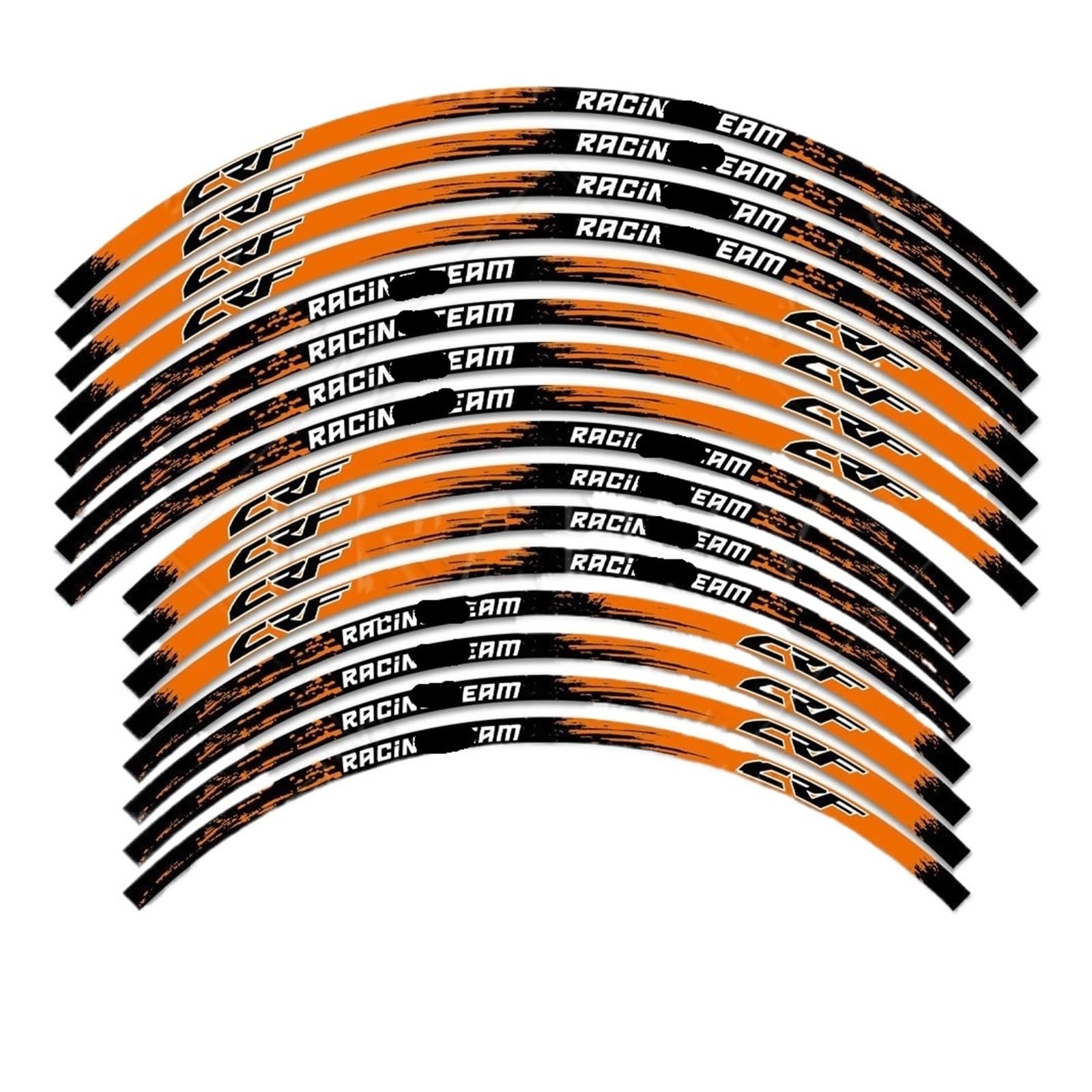 Hub Decals Rim Motorcycle Wheel Sticker Rim Decal Reflective Hub Stripe Tape for C&RF 450 for & 250 L 300L 450x 450r 250r 250f 150l 230 Stripe Tape(21inche and 19inche E)