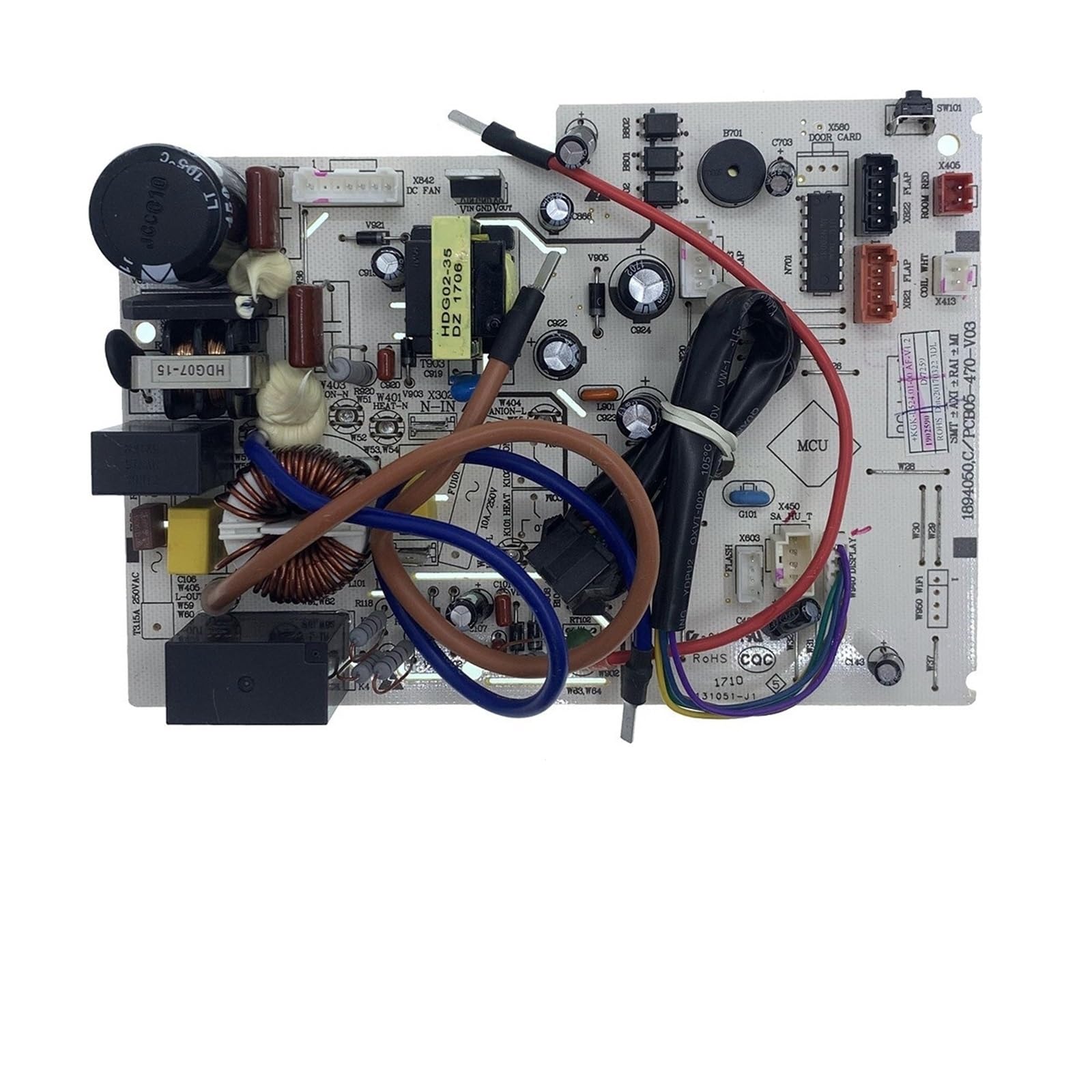 Compatible with Hisense Air Conditioner Main Circuit Board 1550982.B PCB05-404-V02 PCB05-410-V02 PCB05-404-V02 PCB05-458-V02 PCB05-470-V02(PCB05-470-V02)