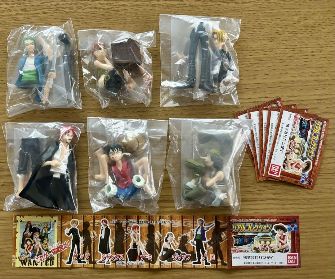 Amazon.co.jp: ガシャポン ワンピース リアルコレクション PART1～6 