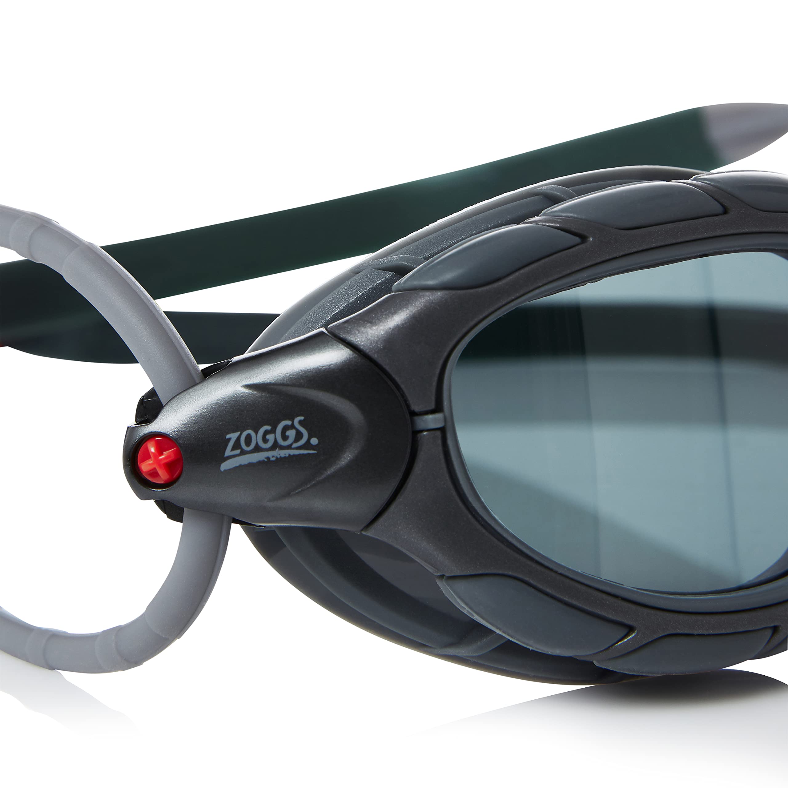 Zoggs Predator Adult Swimming Goggle, UV protection, Pulley Adjust Comfort Goggles Straps, Fog Free Swim Goggle Lenses - Image 2