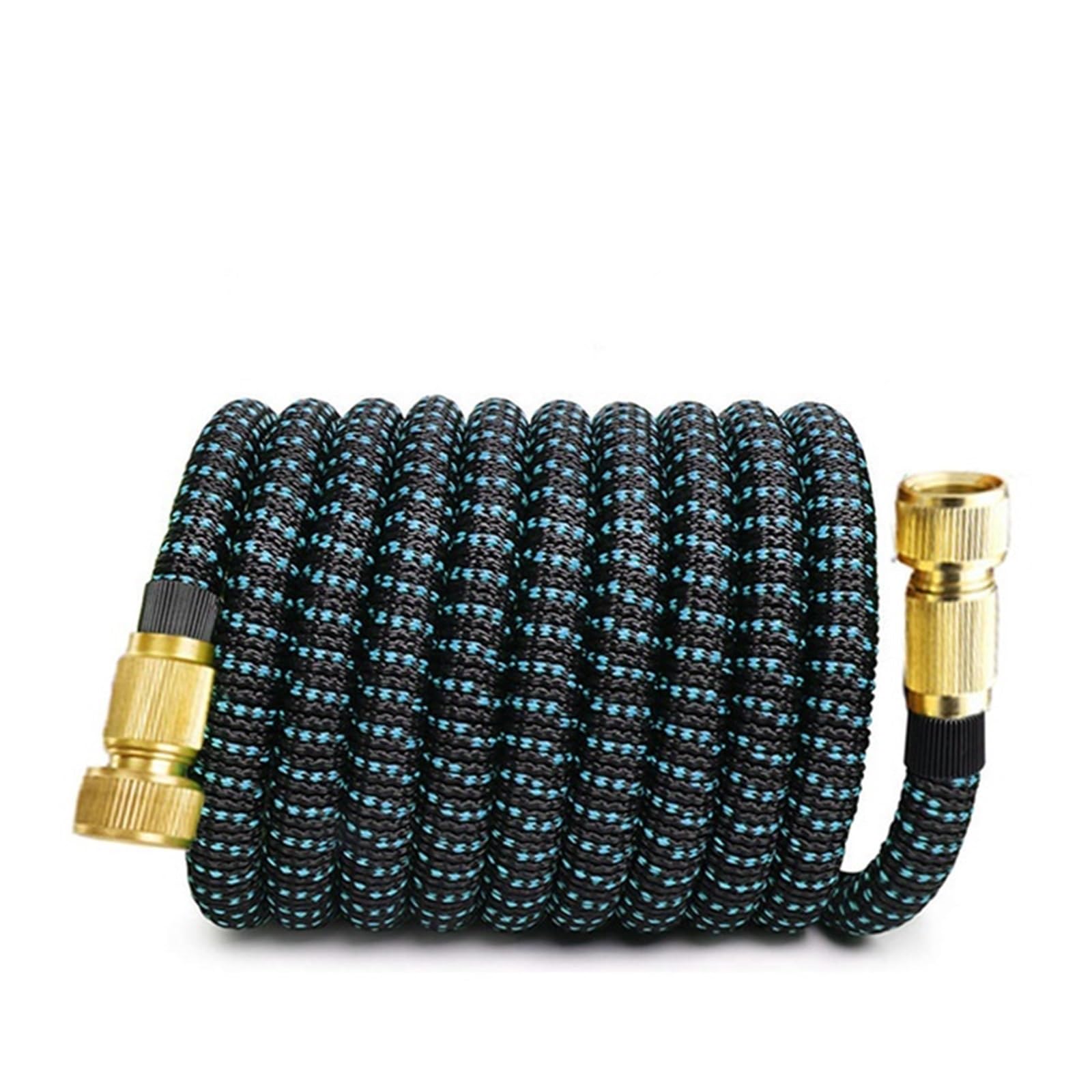Pistola pulverizadora con manguera Boquilla, Mangueras de jardín Manguera riego flexible expandible sin torceduras, rociador, 1/2 pulg., 25-150 pies(A Pcs Hose-01,1/2"-75FT)