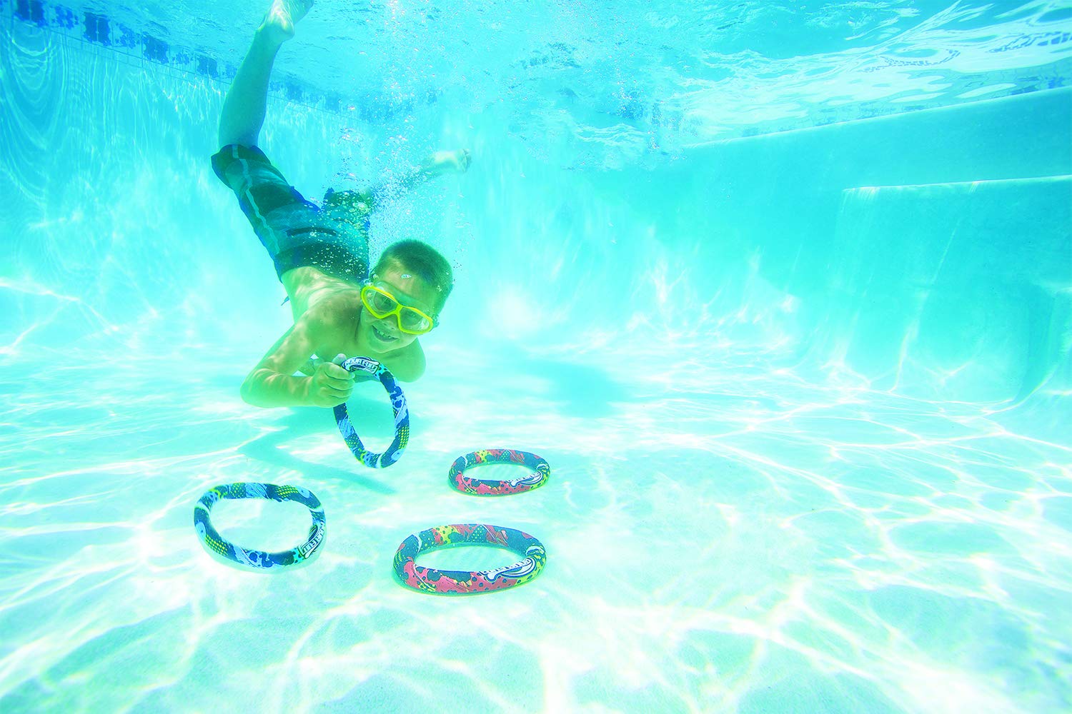 PoolmasterActive Xtreme Swimming Pool Water Game Dive Rings
