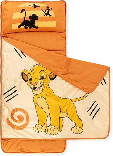 Miniatura 9 de Jay Franco Tapete para siesta para niños con almohada y manta integradas, saco de dormir de microfibra suave de 46 x 20 pulgadas con etiqueta