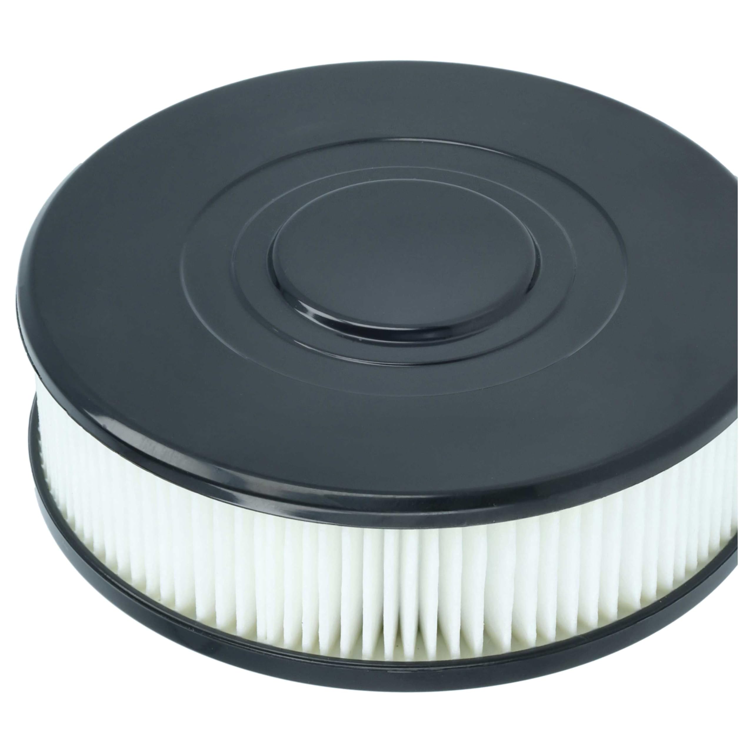 vhbw 4 x filtr kompatybilny z odkurzaczem Nilfisk S1 - czarny filtr HEPA