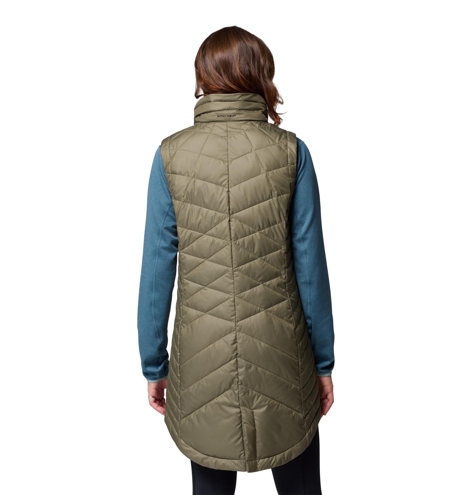 Columbia Damska kamizelka Heavenly Ii, zielona (Stone Green), XS