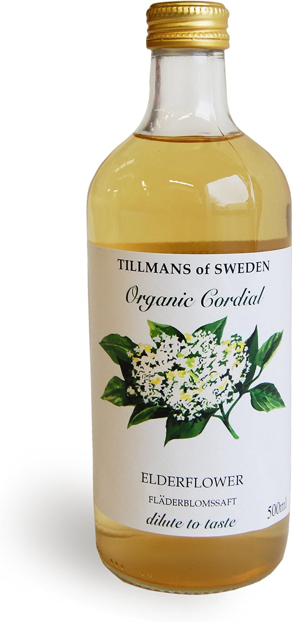 Tillmans Tillman Organic Elderflower Cordial 500ml