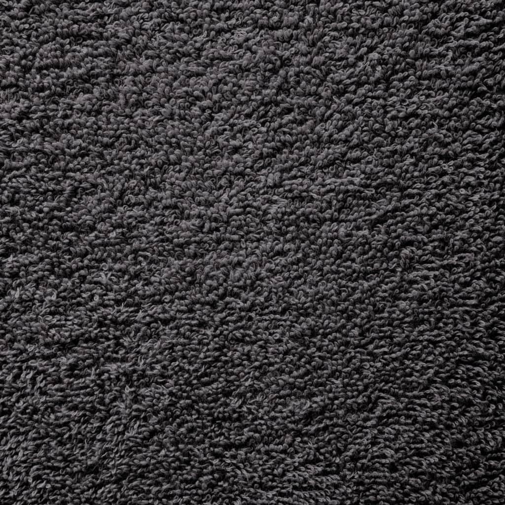 SOLUND - Juego de 50 toallas de mano (50 unidades, 100% algodón hilado en anillo, 50 x 100 cm, 600 g/m², absorbentes, con lazo, lavables a máquina para limpieza y tratamientos de belleza)