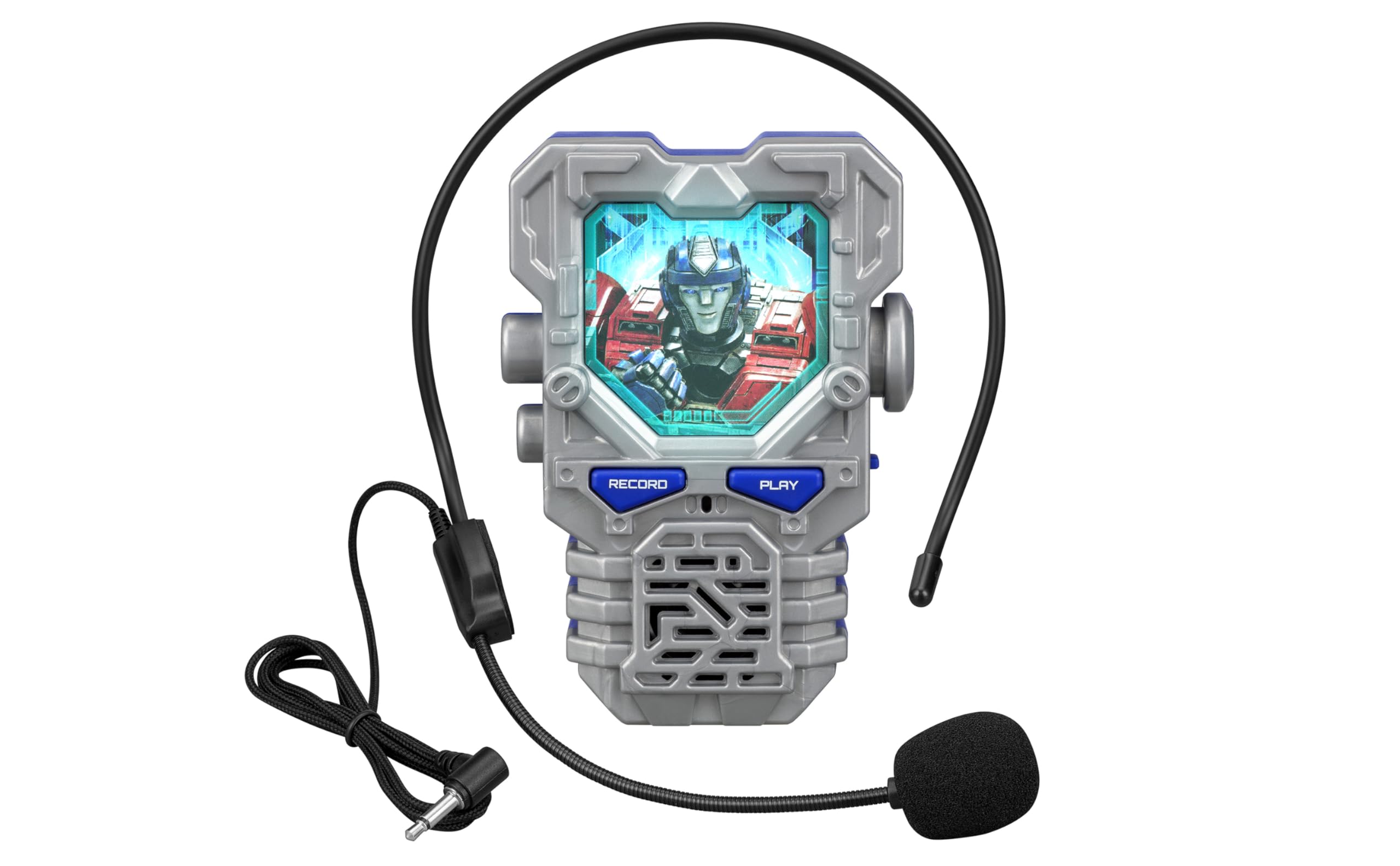 eKids Transformers Toy Voice Changer for Kids with Sound Effects, Designed for Fans of Transformers Toys, Great Gifts for Kids