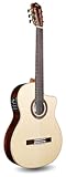GK Studio Negra Cutaway Flamenco Acoustic-Electric Nylon String Guitar, Iberia Series