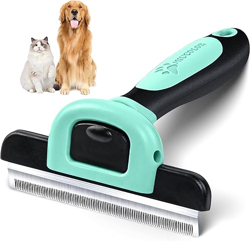 Miniatura 9 de MIU COLOR Cepillo de pelo largo para mascotas, herramienta de eliminación de pelos para perros y gatos medianos y grandes, reduce eficazmente el