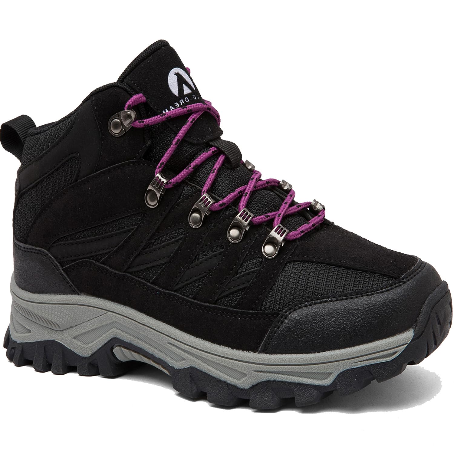 HODTOB Wanderschuhe Herren Damen Outdoor Sportlich Gleitsicher Bequem Leicht Bergstiefel Wanderhalbschuhe High Top Trekkingschuhe