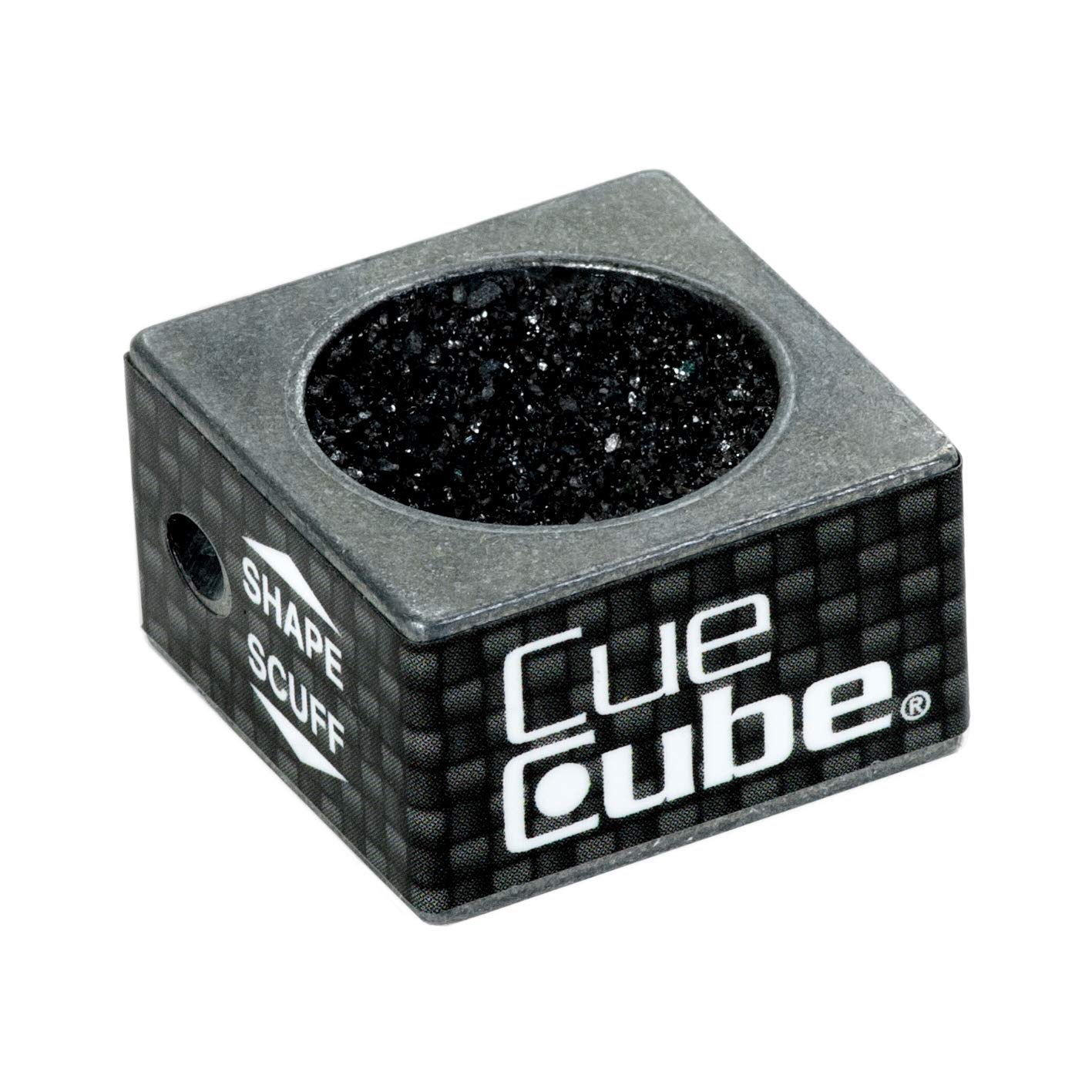 Cue Cube Pool Billiard Cue TIP Tool 2 in 1 Shaper Scuffer Nickel or Dime Radius Choose Your Color