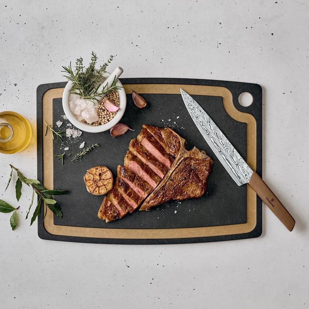 GOURMET SERIES TABLA DE CORTAR 49,5 X 38,1 cm NEGRA