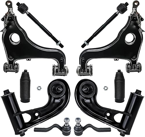 Miniatura 120 de Detroit Axle - Kit de suspensión frontal de 10 piezas para Ford Ranger Mazda B2300 B2500 B3000 B4000, 2 brazos de control superiores, 2 rótulas