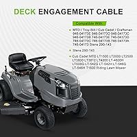 Vista 2 de 946-04173E - Cable de compromiso de cubierta que reemplaza a MTD Troy-Bilt 946-0417C 746-04173 746-04173B 946-04173B compatible con Troy-Bilt