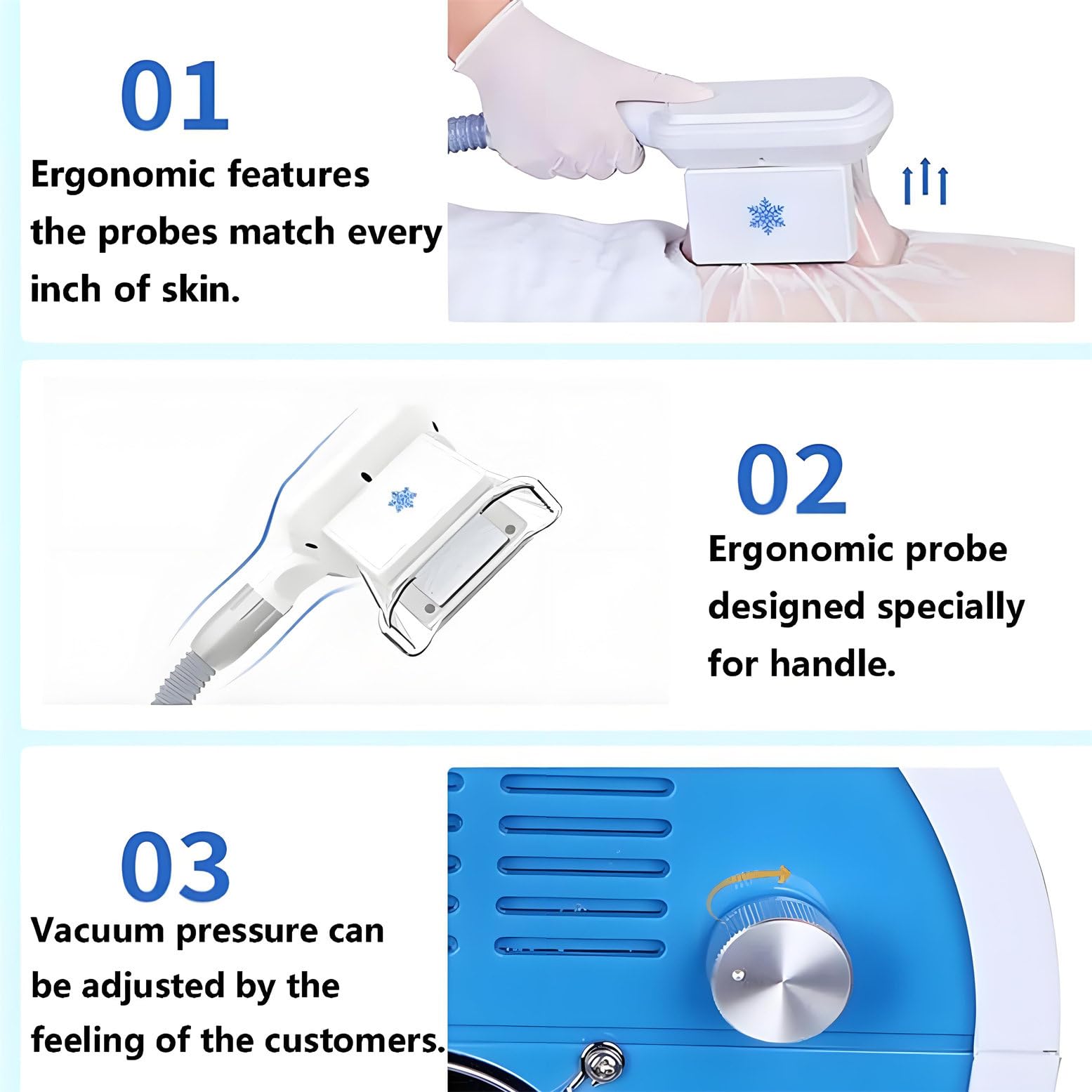 Corpo che scolpisce la macchina di congelamento grassa, congelamento grasso di Cryolipolysis che dimagrisce macchina, strumento di rimozione grasso fresco perso peso per la parte superiore della vita