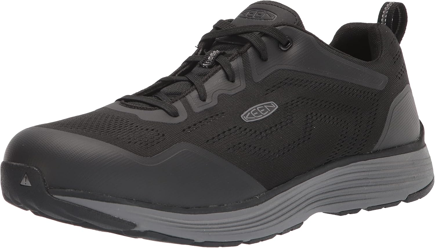 KEEN Utility Sparta 2, Men's, Steel Grey/Black, Aluminum Toe, SD, Low Athletic, Work Shoe (12.0 EE)