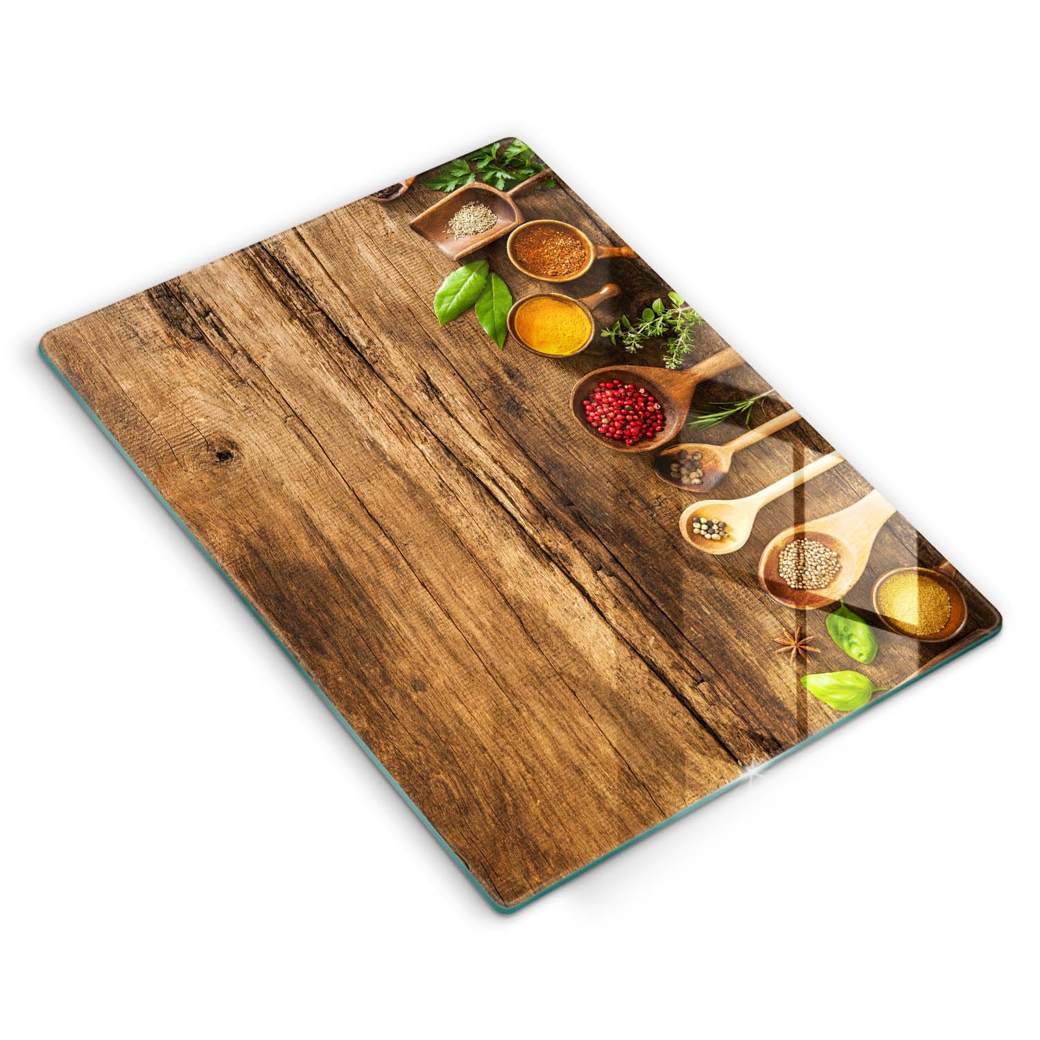 Accessoires de cuisine induction Wallfluent pour sublimer votre plan de travail en bois