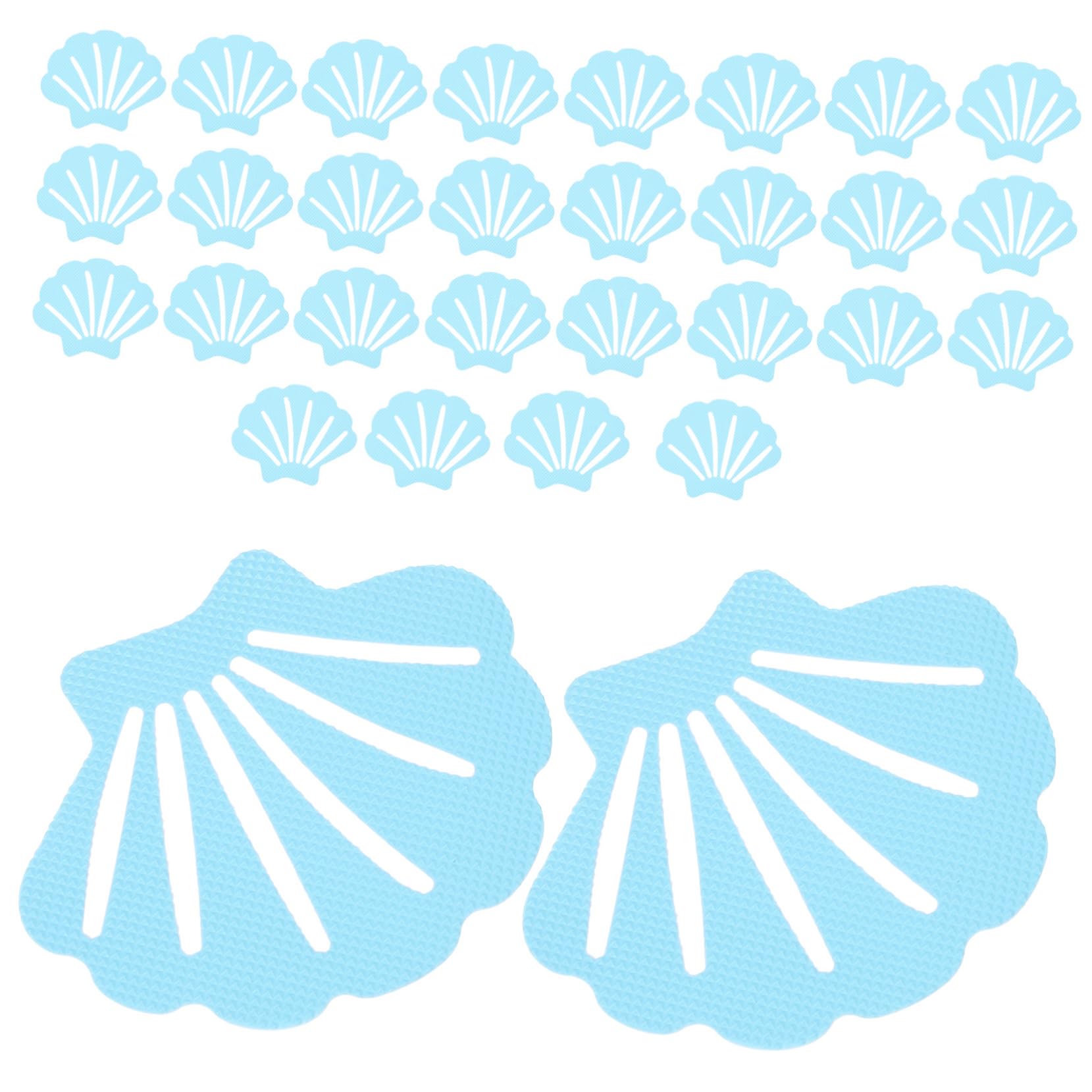 Amosfun 90 Pegatinas Antideslizantes para Bañera Pegatinas para Suelo Aplicadas Bañeras Tiras Antideslizantes para Baño Pegatinas De Goma para Ducha Tiras Antideslizantes