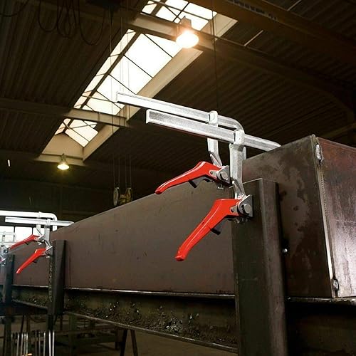 Miniatura 2 de BESSEY Abrazadera de palanca de acción rápida, 12 pulgadas, LC12, de acción rápida, abrazaderas resistentes para soldadura y carpintería. Resistente