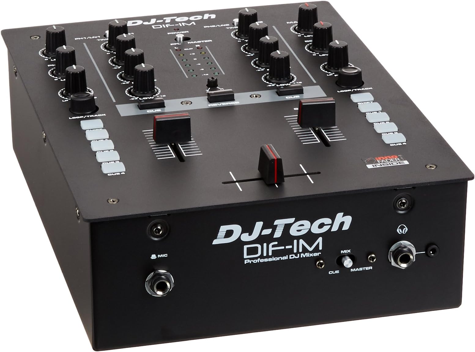 DJ Tech DIF-1M DJ Mixer with Innofader, Filter and MIDI Controls