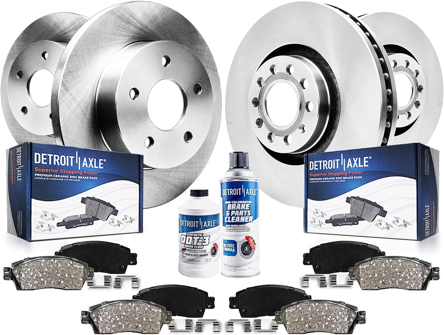 Amazon.com: Detroit Axle - Brake Kit for 2006 BMW 330xi 330i Brakes ...