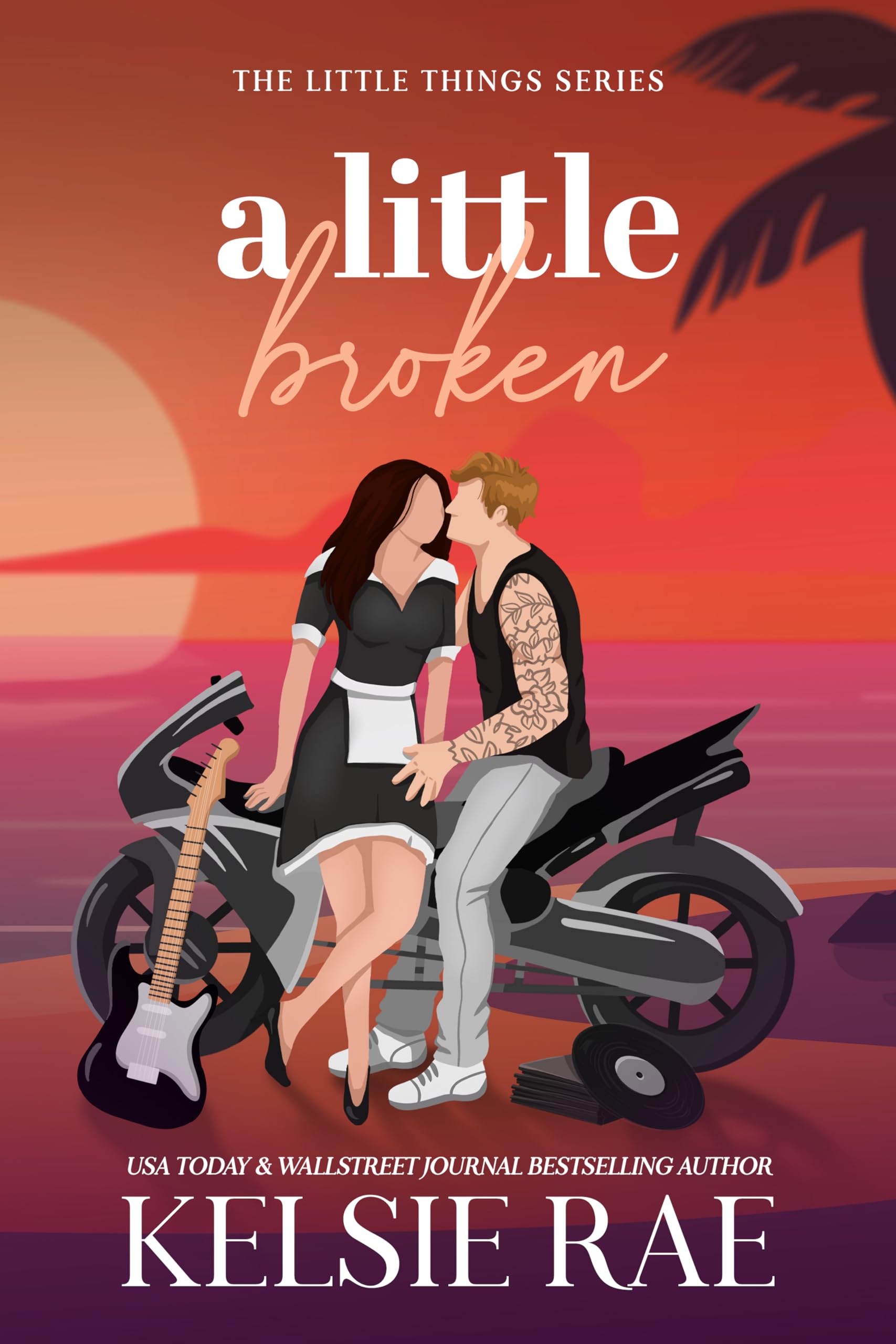 A Little Broken: A Slow-Burn Rockstar Forced Proximity Romance (The Little Things Book 5)