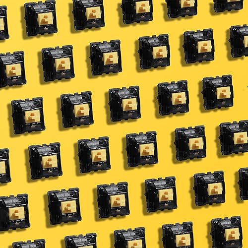 Miniatura 6 de DROP Holy Panda X Interruptores de teclado mecánico  Interruptores táctiles y silenciosos para montaje en PCB, estilo Cherry MX, 2.27 oz, (35