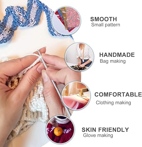 Miniatura 9 de Juego de 7 piezas DIY hecho a mano de franela de algodón grueso cuartos de tela cuadrados Gingham edredón DIY costura patchwork paquetes acolchado