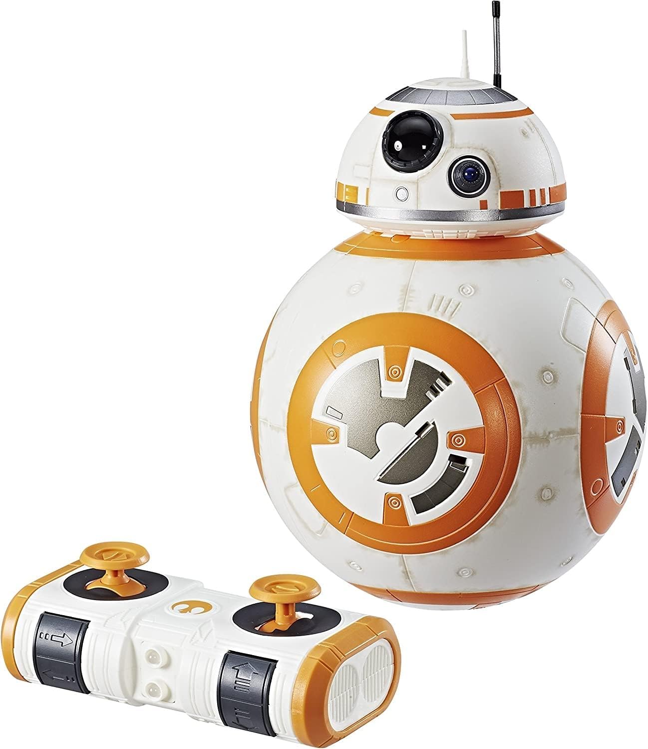 TISSY Star Wars Robot De Control Remoto BB8 Droid, 2.4g RC Inteligente Robot Juguete con Música Sonido Figura De Acción, para Fan de Star Wars
