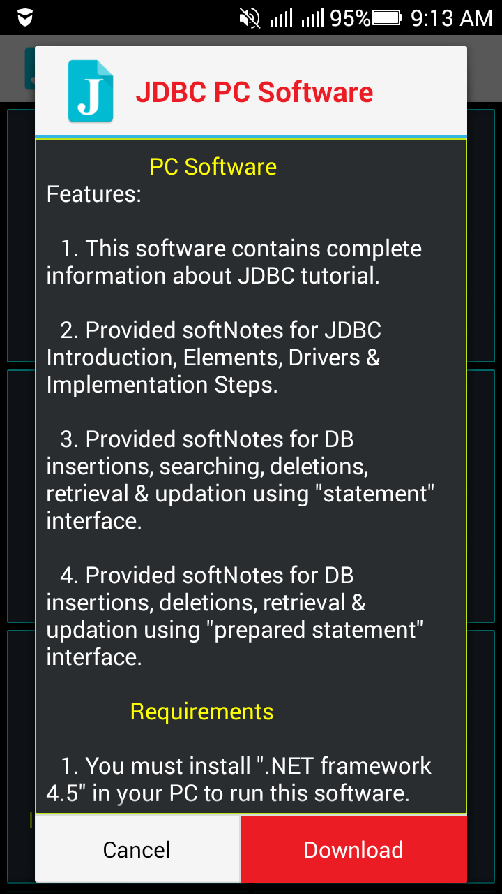 Java JDBC Tutorials - App on Amazon Appstore