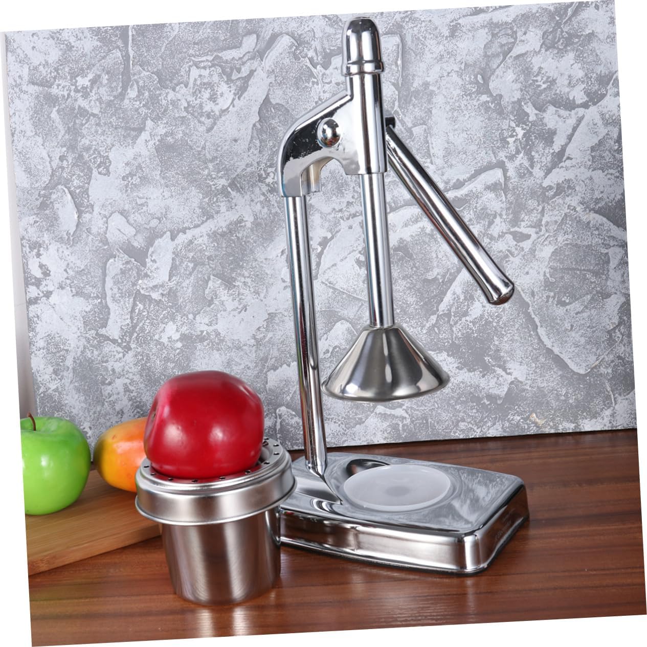 Citrus Fruit Juicer Manual Juicer Extractor Hand Squeezer Stainless Steel No Electricity Needed