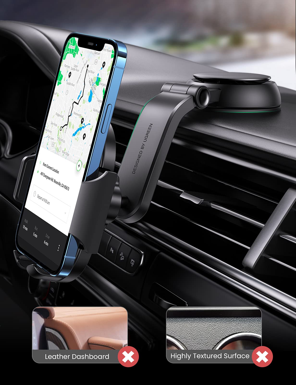 UGREEN Car Phone Mount : Amazon.sg: Electronics