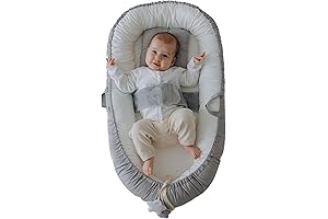 ntcoco Baby Lounger Baby Nest with Breathable Cotton