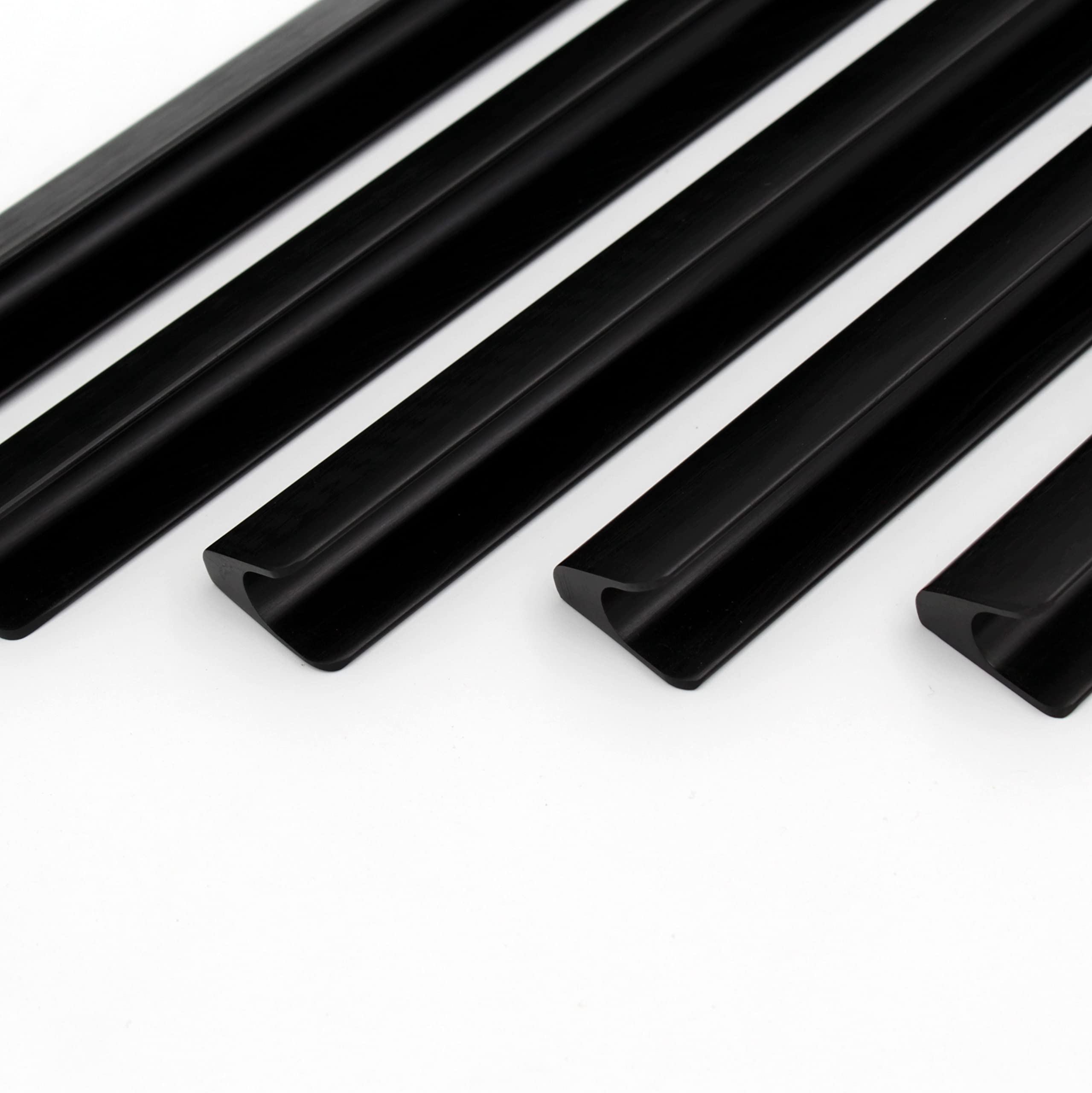 ABVIN Premium Matt Black Bar Handles, Modern Cabinet Hardware, Furniture Pulls for Doors, Cabinets, Cupboards & Drawers Profile Type - Matt Black (1 pcs) (4.3 Inch) (B09XLKCYZM) Amazon Price History, Amazon Price Tracker
