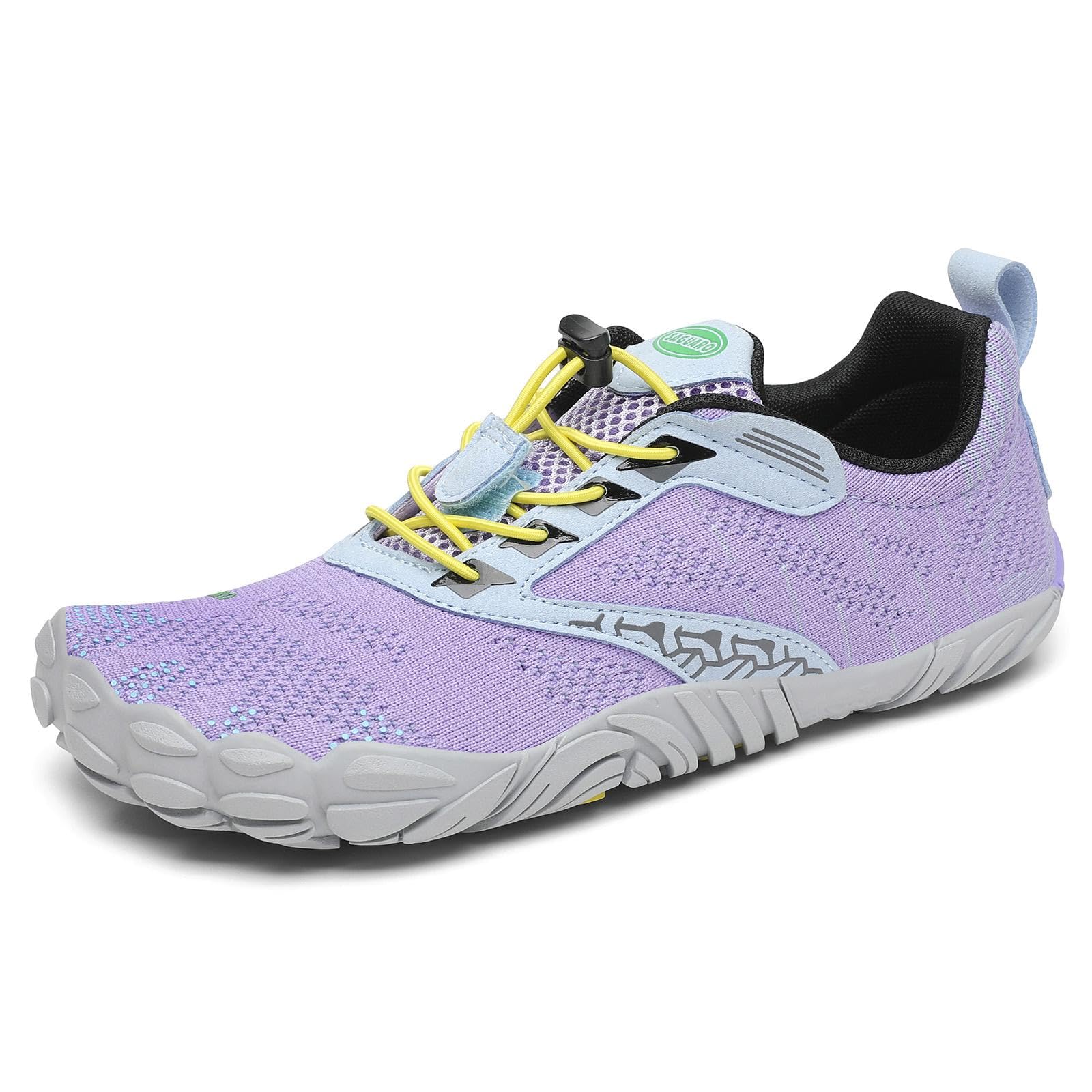SAGUARO Barefoot Shoes Uomo Donna Scarpe Barefoot Minimaliste Scarpe a Piedi Nudi Antiscivolo Scarpe Trail Running Leggere Scarpe Dita,Gr.36-48 EU