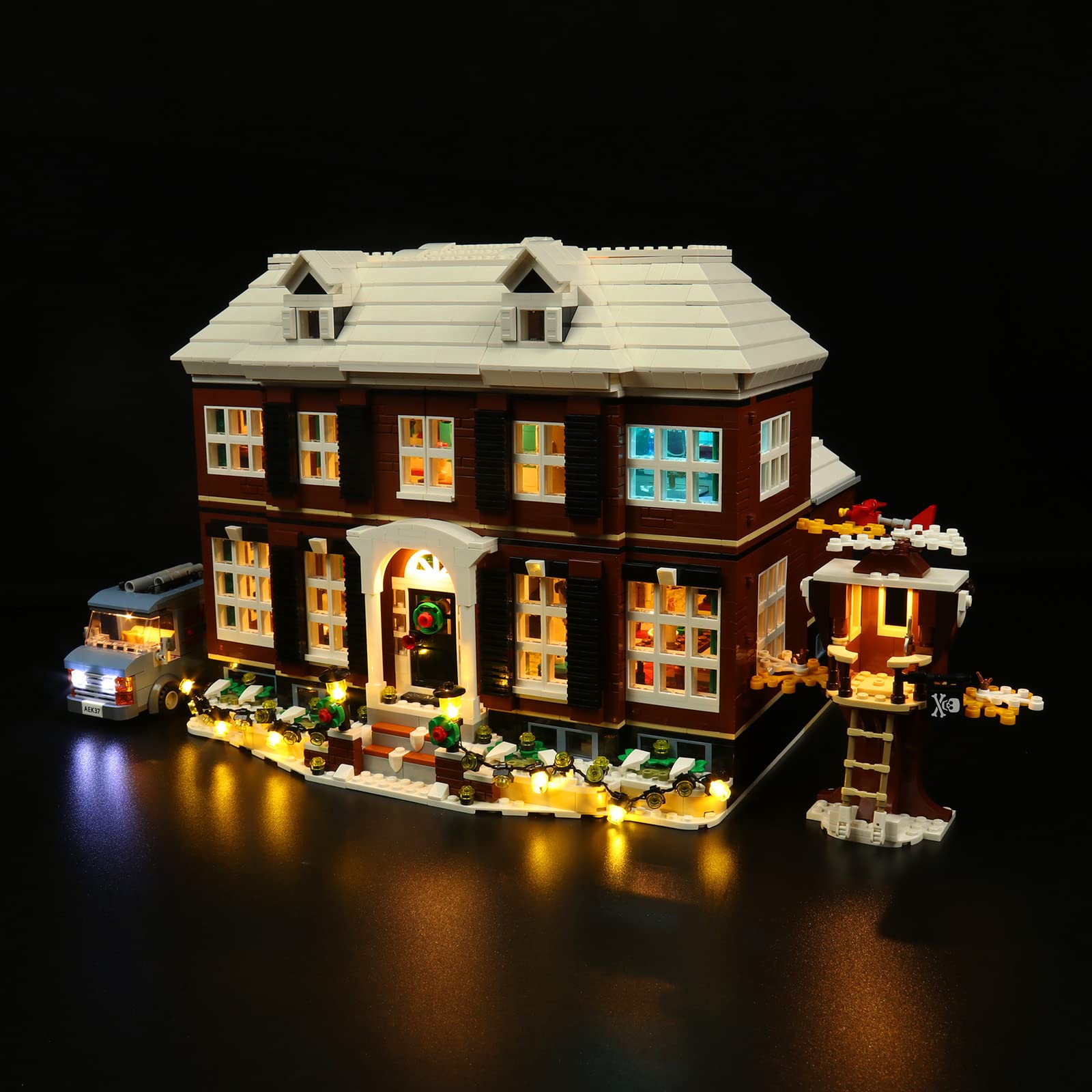 Led Light Kit for Lego Home Alone Led Lighting Set for Lego 21330 Home Alone - Not Include Models, Just Light Set(Music Version) - Image 2