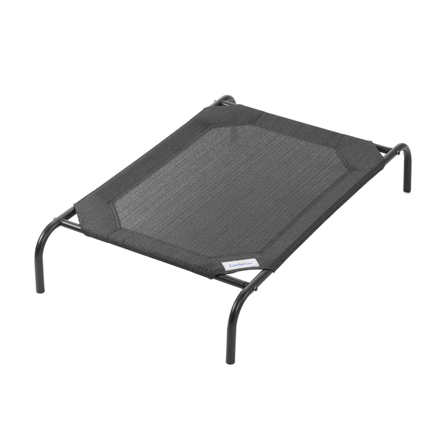 CoolarooThe Original Cooling Elevated Dog Bed, Indoor and Outdoor, Medium, Gunmetal