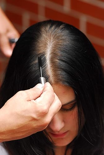 Miniatura 18 de Retoque de raíz, color temporal del cabello para cubrir las líneas capilares grises, cejas, bigote y barbas Greyfree 2 PACK (AUBURN) Caoba,Marrón