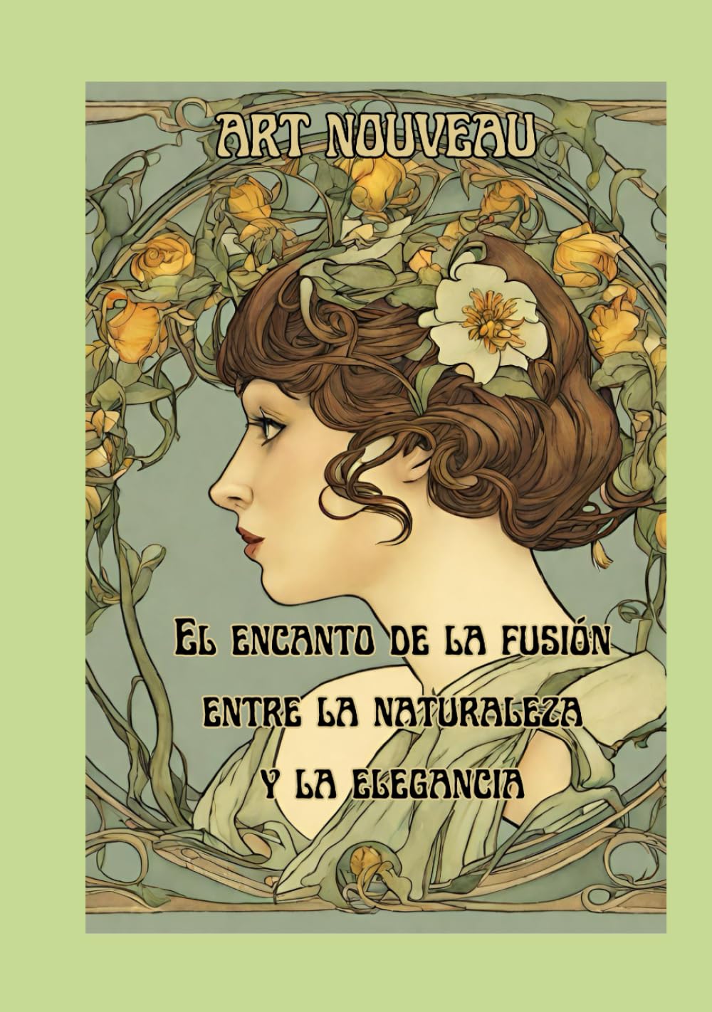 Art Nouveau tableau nature et élégance pour décoration murale de salon
