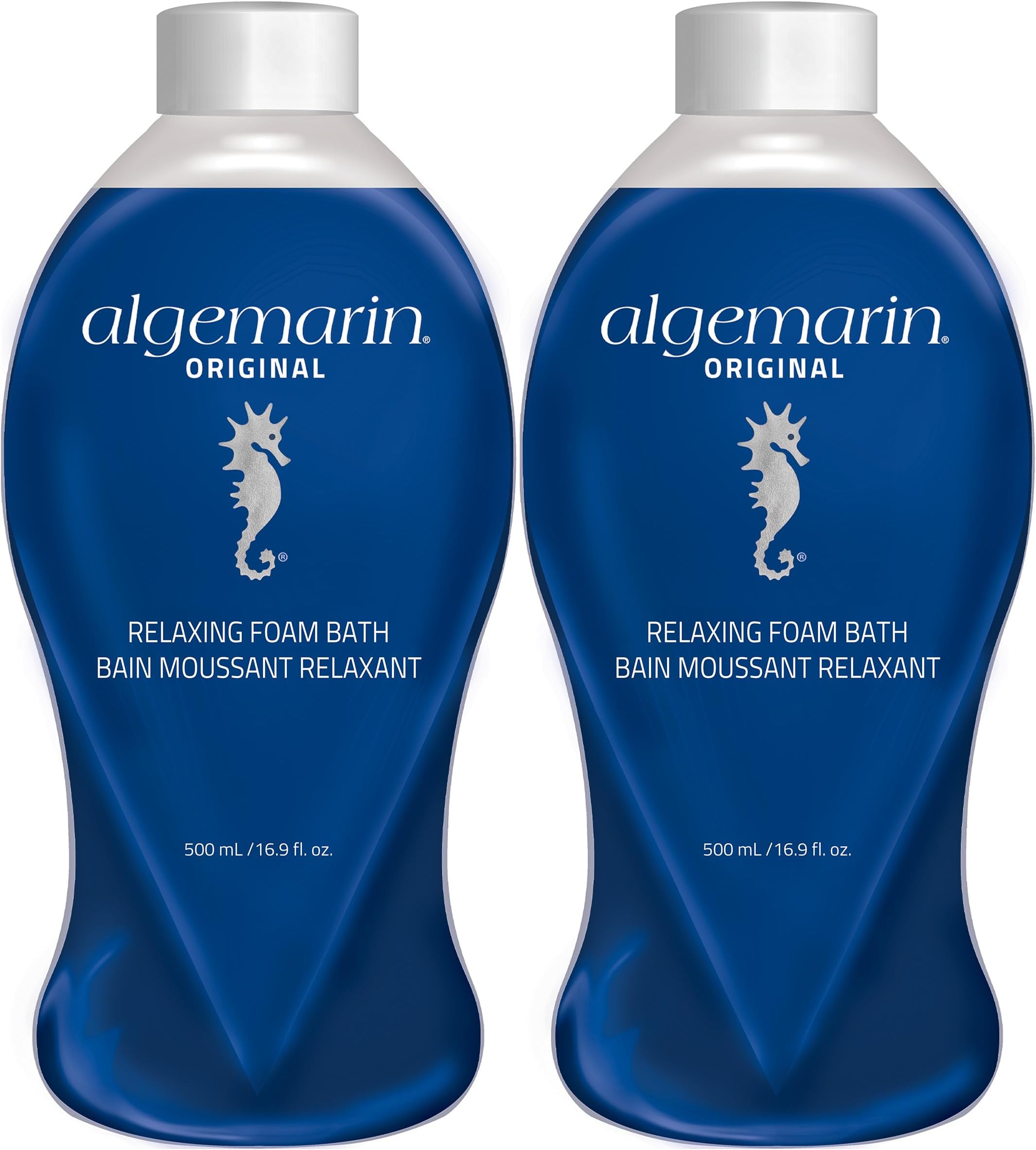 Original Scent Foam Bath – European Sea Aromatherapy (2-Pack, 500 ml)